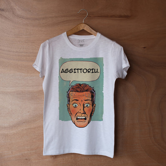 T-Shirt Aggittoriu L UOMO - Maglia Basic