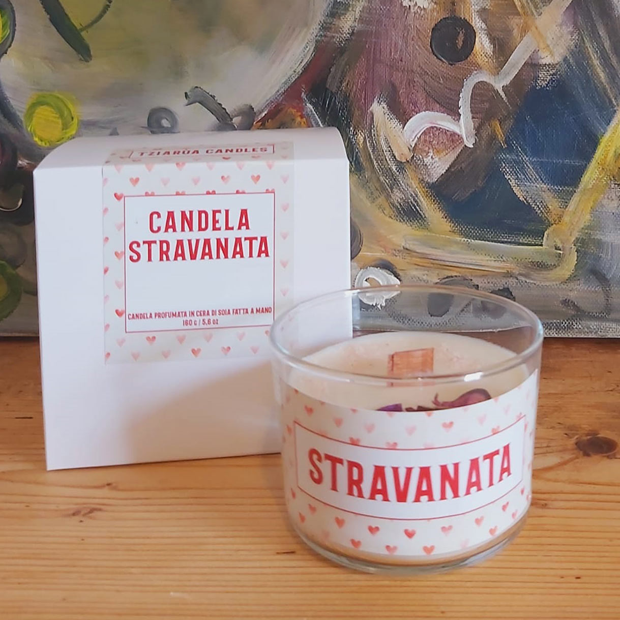 Candela Stravanata - Candela profumata