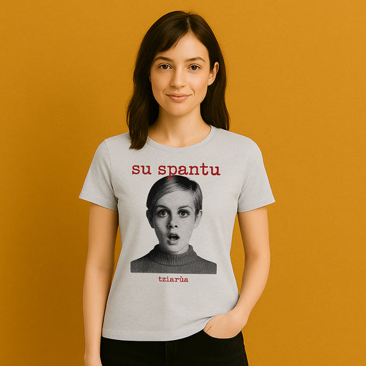 Su Spantu S Donna - Maglia Basic GRIGIO CHIARO