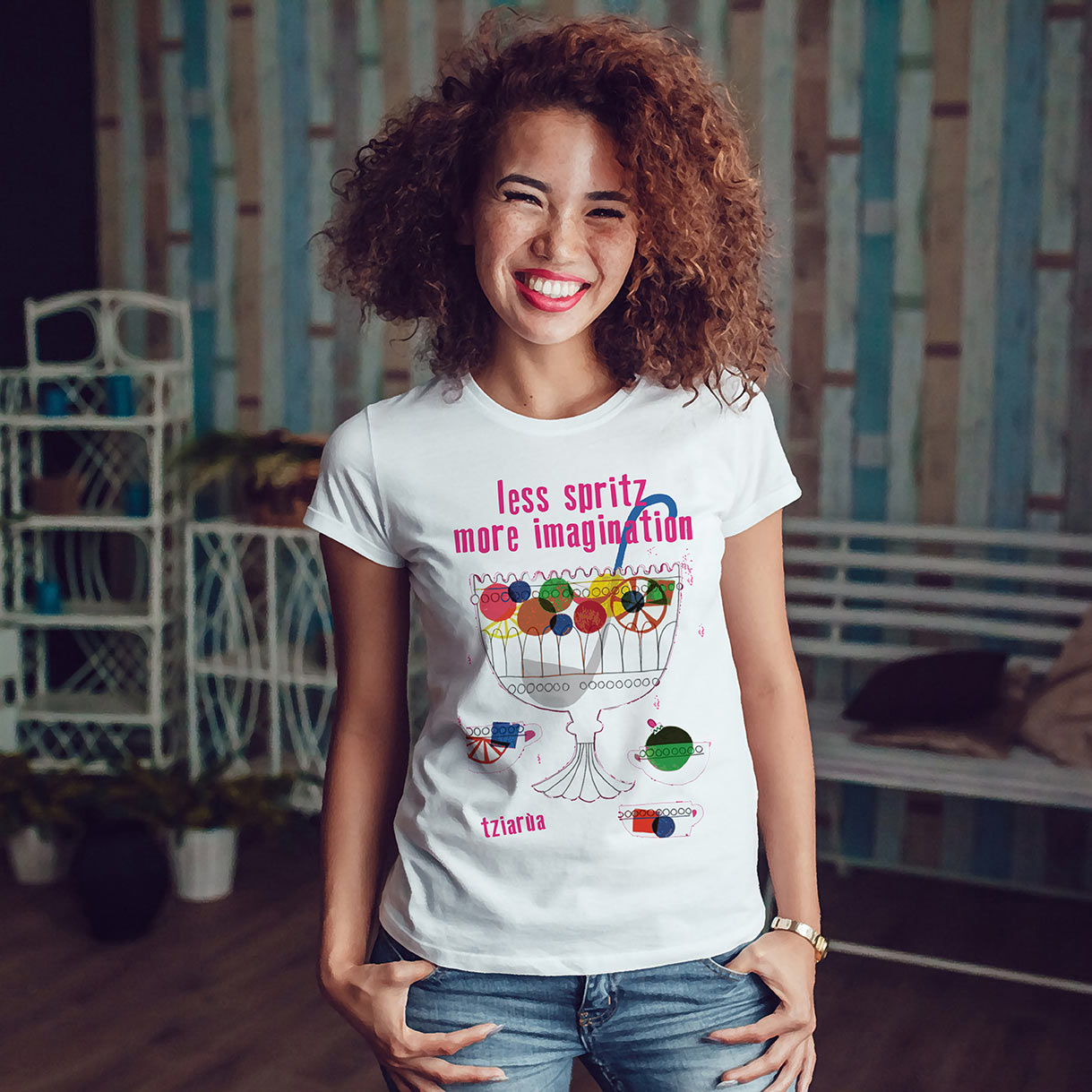 T-Shirt Less Spritz XS DONNA - Maglia Basic