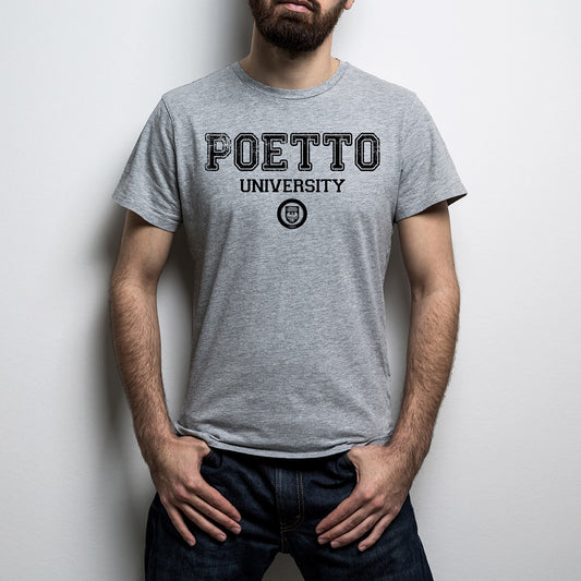 T-Shirt Poetto University L UOMO - Maglia Basic - DIFETTO