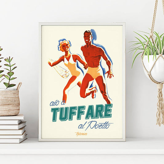 Stampa Ajo a tuffare 30x40