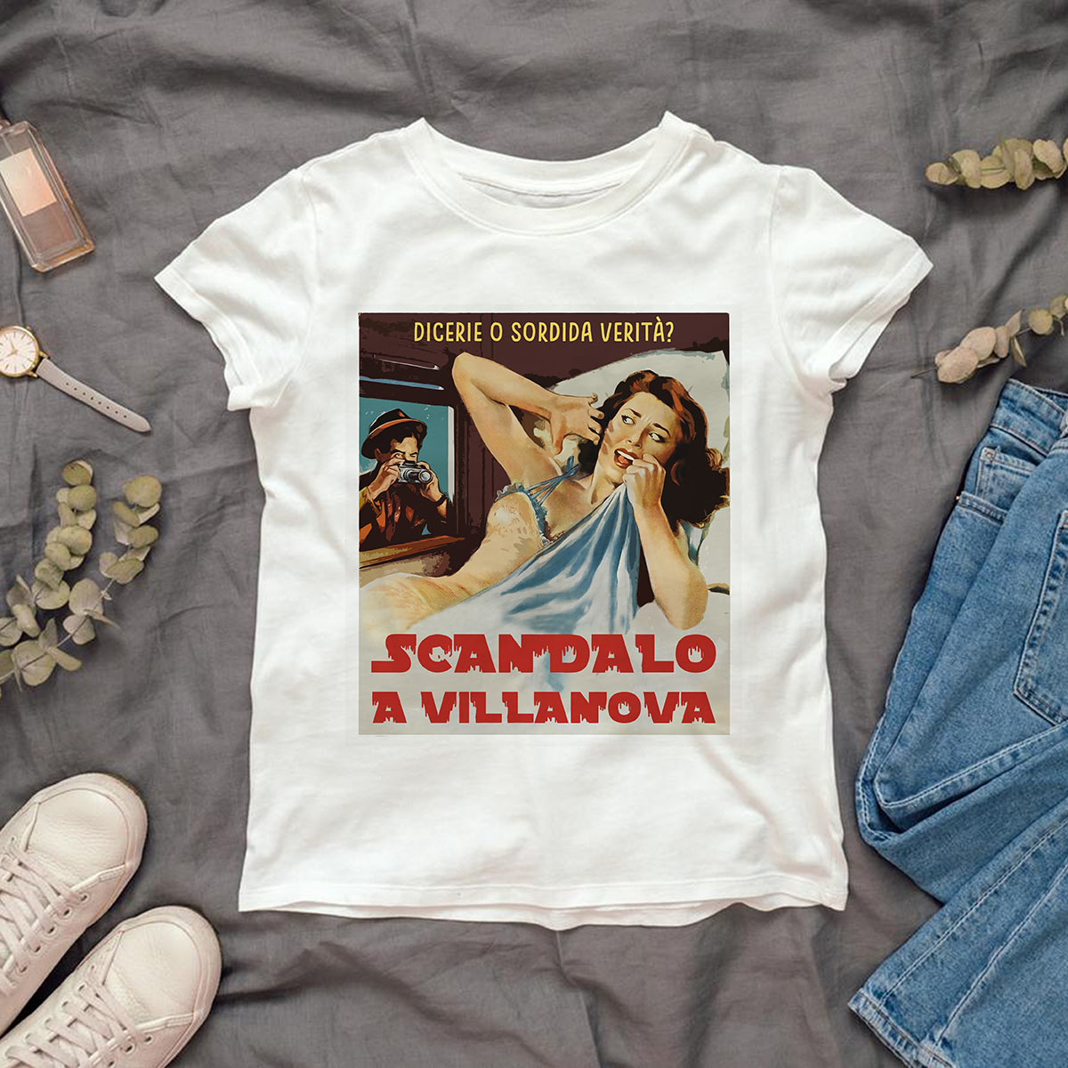 T-Shirt Scandalo a Villanova M UOMO - FINE SERIE