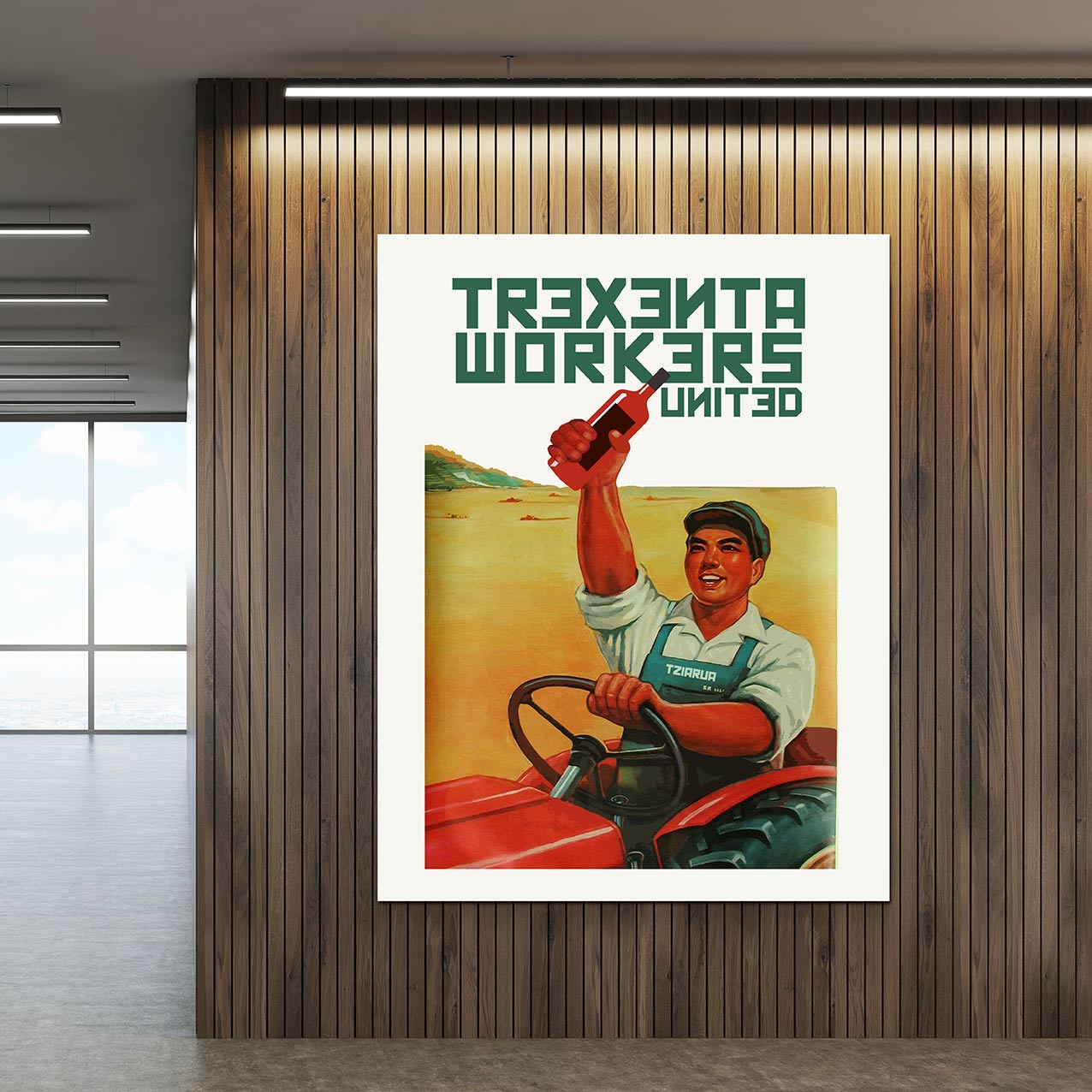 Trexenta Workers United 30x40