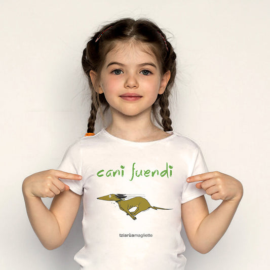 T-Shirt Bambina 1/2 anni Cani Fuendi - Fine serie