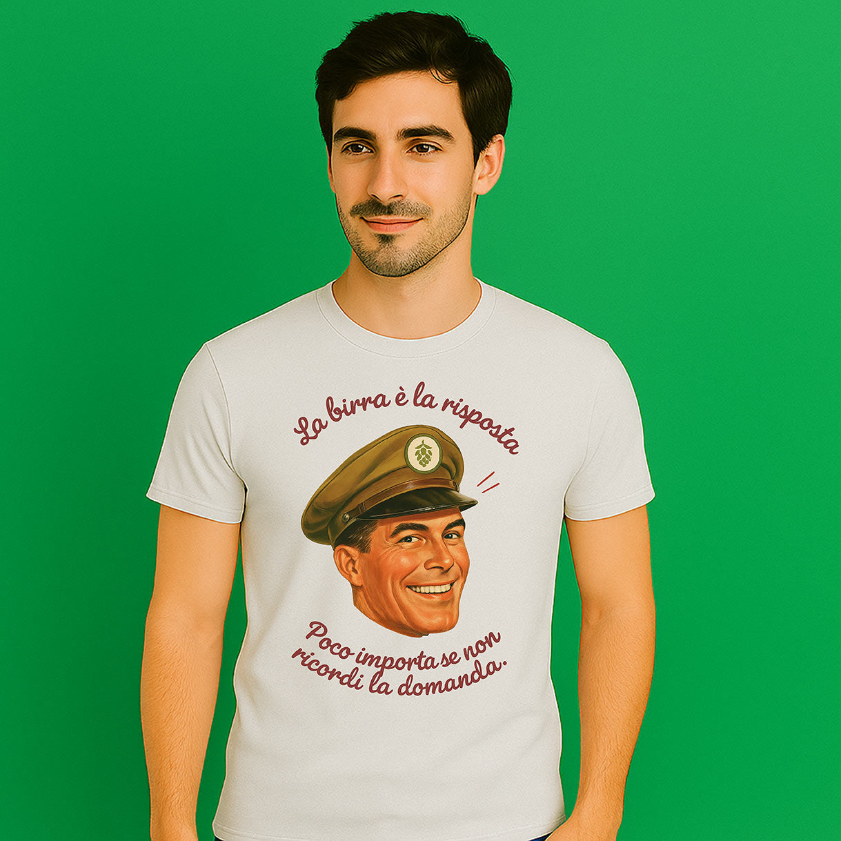 La birra è la risposta - MAGLIA BASIC