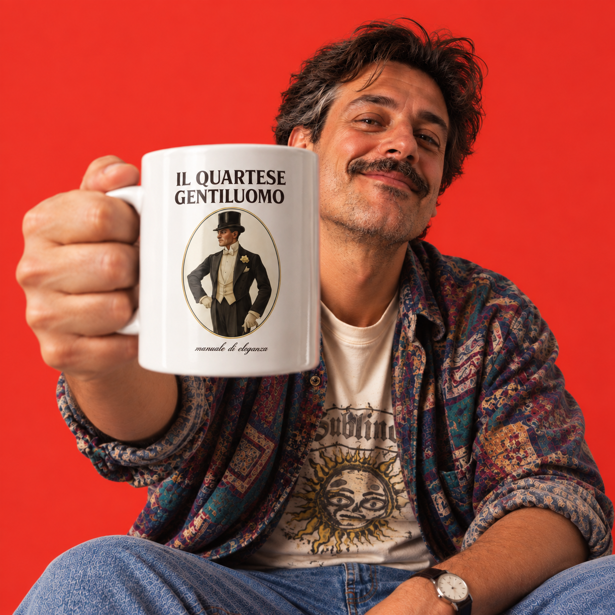 Tazza Il quartese gentiluomo