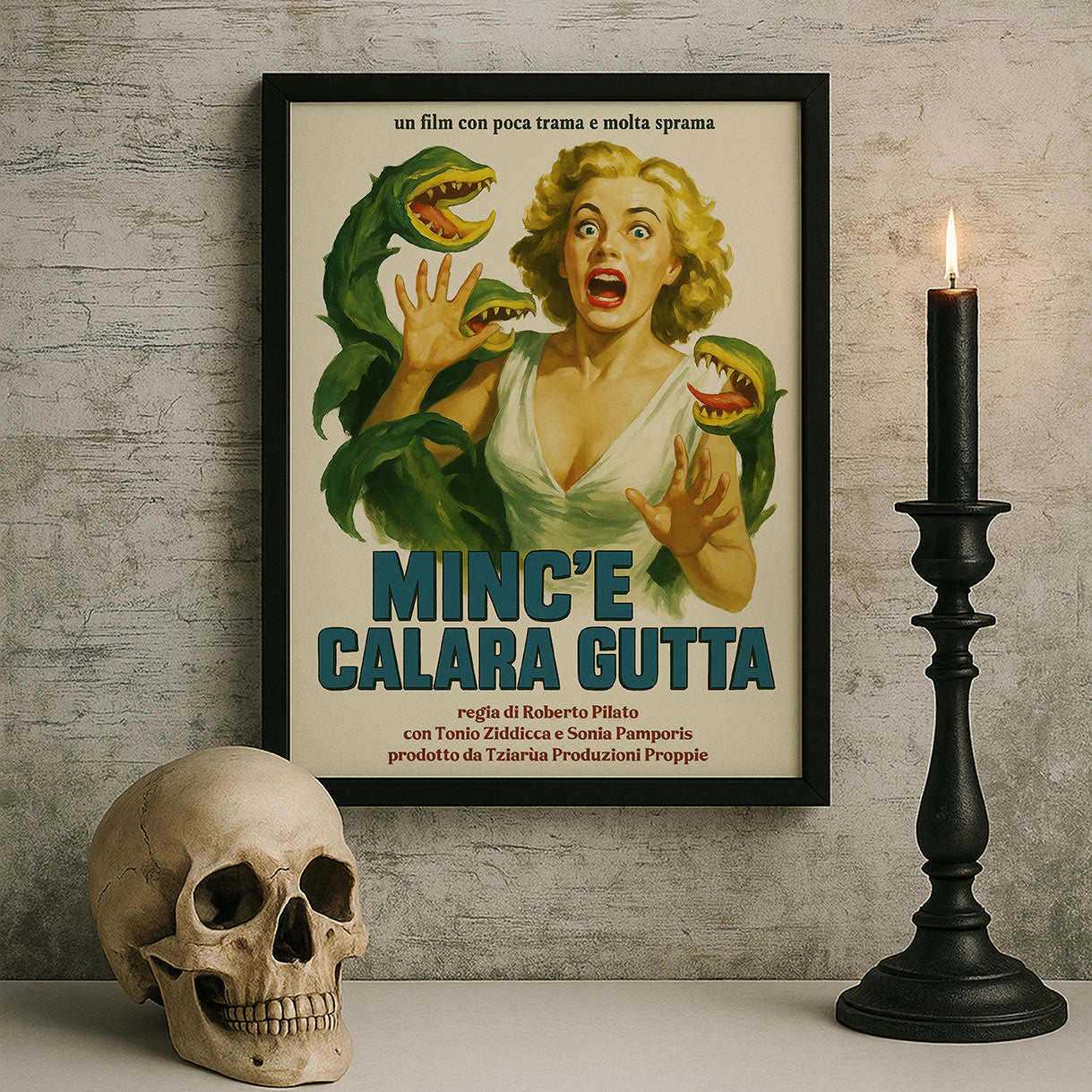 Stampa Minc'e calara gutta 30x40