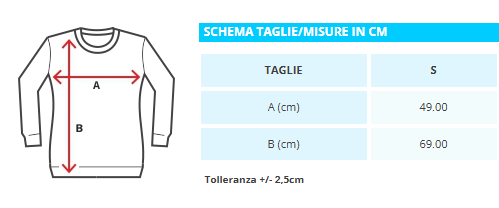 Felpa BIANCA Poetto University S DONNA - Fine serie