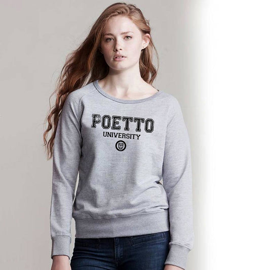 Felpa Poetto University DONNA - Fine serie