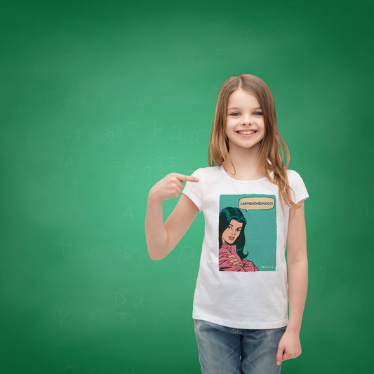 T-Shirt Bambina 5/6 anni Laghenonediaicci - Fine serie